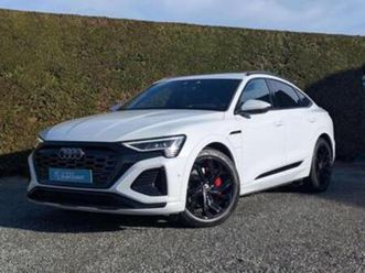 ② audi q8 e-tron sportback -2x s-line- opendak-head up-95 kwh — audi — 2ememain