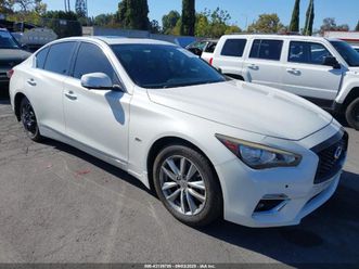infiniti q50 3.0l v-6 di, dohc, vvt, turbo, 300hp rear wheel