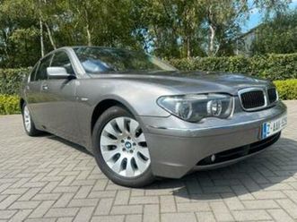 ② bmw 760i v12 07/2003 1er propriétaire — bmw — 2ememain