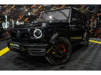 mercedes-benz g 63 amg 4.0 v8 full black edition carbon burm лизинг 100% ≫ 2020 • 132 386 eur • id