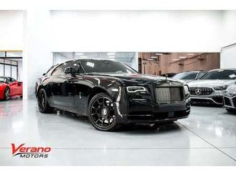 rolls-royce wraith black badge | full options | brand | warranty service