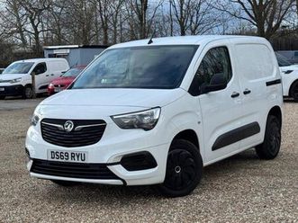 2019 vauxhall combo 1.6 turbo d 2300 sportive l1 h1 euro 6 (start/stop) 4dr panel van diesel manual