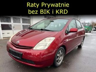 toyota prius ii raty prywatnie hybryda taxi zadbany