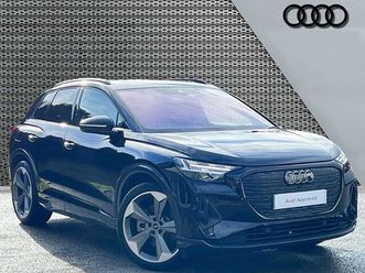 audi q4 e-tron black edition 45