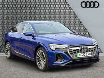 audi q8 sportback e-tron s line 55 quattro