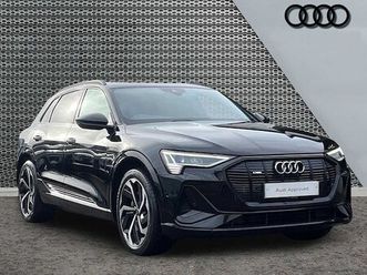 audi e-tron black edition 55 quattro