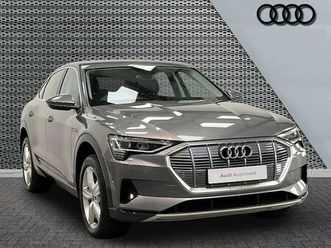 audi e-tron sportback technik 55 quattro