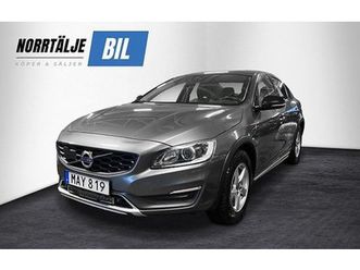 volvo s60 cross country d4 aut summum drag d-värm taklucka k-rem bytt