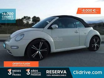 volkswagen - new beetle 2.0 115cv cabriolet