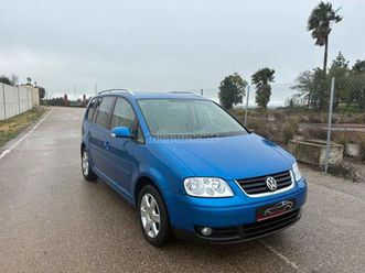 volkswagen - touran 1.9 tdi conceptline