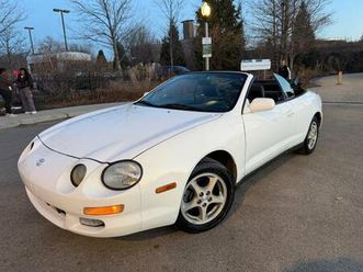 1997 toyota celica gt 2.2l fwd convertible 5 speed manual cali car