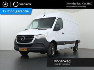 mercedes-benz sprinter 317 cdi | aut. | l2 h2 | dealer onderhouden | navigatie | cruise control | camera | 2-zits | airco | carplay en android auto | opstap w73
