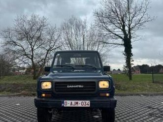 ② daihatsu rocky 2.8d 4x4 – diff locks – trekhaak – spotprijs — daihatsu — 2ememain