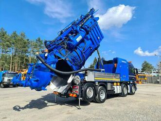 man man tgs 35.400 kaiser moro ładowarka próżniowa ssąco-nadmuchowa koparka ssąca ... daleszyce