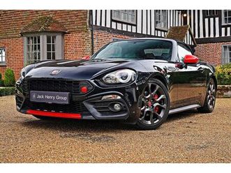 2018 abarth 124 1.4 multiair spider