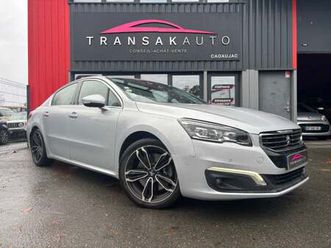 peugeot 508 *boite auto* 2.0 bluehdi 180ch s&s eat6 féline