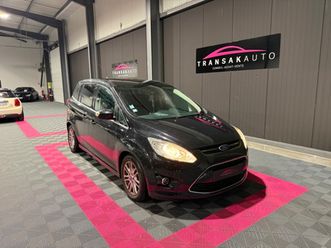 ford grand c-max 1.6 tdci 115 cv fap titanium x + distri ok + 7 places + radar ar