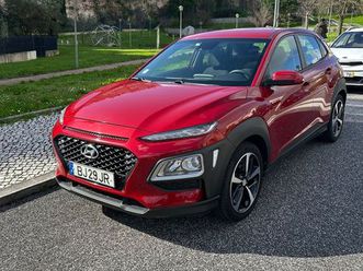 hyundai kauai 1.0 t-gdi pele/tecido vermelho