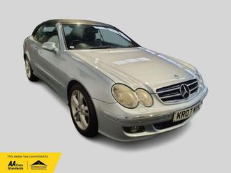 2007 mercedes-benz clk 350 avantgarde 2dr tip auto convertible petrol automatic