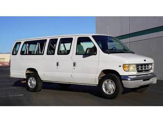 1998 ford e350 econoline xl 15 passenger cargo van v8