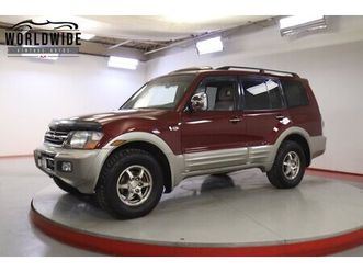 2001 mitsubishi montero