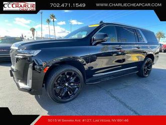 2023 cadillac escalade esv luxury sport utility 4d