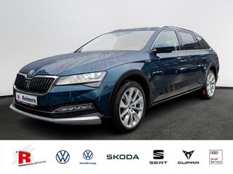 skoda superb c. scout 2.0 tdi dsg 4x4 dcc kam. navi lm