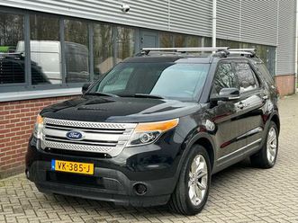 ford explorer - xlt 4wd grijs ex.btw lpg