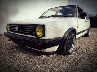 ② vw golf mk2 serie spéciale rabbit! config rare!bt5 + t.o — oldtimers & ancêtres — 2ememain