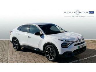 e-c4 x 50kwh shine plus fastback auto 4dr (7.4kw charger)