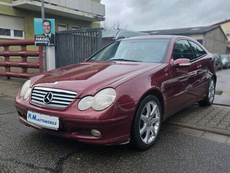 mercedes-benz c 200 kompressor sportcoupe automatik