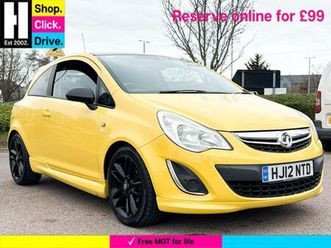 2012 vauxhall corsa 1.3 cdti ecoflex limited edition hatchback 3dr diesel manual euro 5 (75 ps) h...