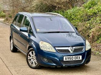 2010 vauxhall zafira 1.7 cdti ecoflex elite **7 seater**