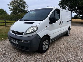 vauxhall, vivaro, panel van, 2005, manual, 1870 (cc)