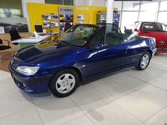 peugeot 306 cabrio 1,6 st. tropez, leder, elekt.verdeck...