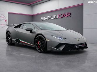 lamborghini huracan 5.2 v10 640ch performante lp640-4 malus payé en cours d'arrivage