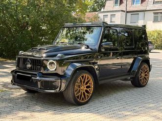 mercedes-benz g 700 brabus widestar gold edition