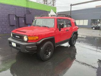 2012 toyota fj trail teams edition