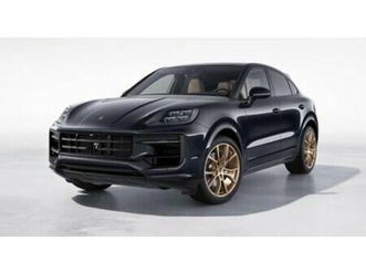 porsche cayenne, coupé black edition, suv, benzin