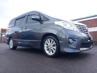 2025 toyota alphard 2.4 automatic only 46000 miles 46k mpv petrol automatic