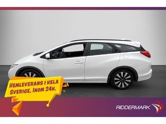 honda civic tourer 1.8 i-vtec automatisk, 142hk, 2014