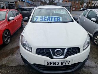 2012 nissan qashqai+2 1.5 dci [110] visia 5dr hatchback diesel manual