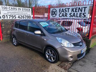 2010 nissan note 1.6 16v n-tec hatchback 5dr petrol auto euro 5 (110 ps)