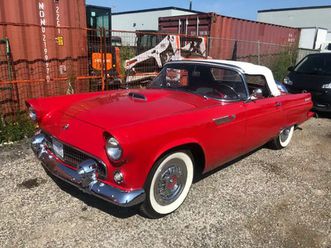 +winter sale 55 t'bird nice clean car rebuilt from top to bottom