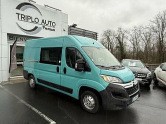 citroen jumper confort l2h2 2.0 bluehdi - 110 cabine approfondie tva recuperable + clim