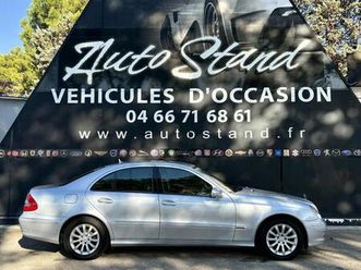 classe e 220 cdi 170cv elégance