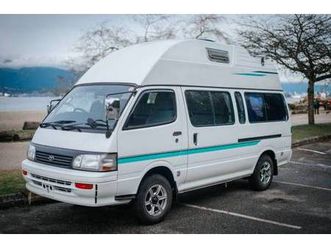 1996 toyota hiace hi-top 4wd turbo diesel campervan