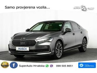 škoda superb iv 1.5 tsi dsg l&k 204 ks, acc+360+4xgr sjed+head+virt+masaža