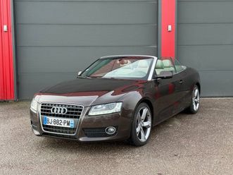 audi a5 cabriolet v6 2.7 tdi 190 dpf ambition luxe multitronic a