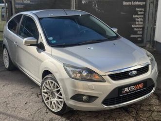 ford focus lim. titanium 1.8l*klima*leder*8x bereift
